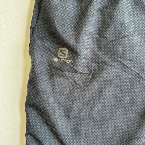 Salomon Advanced Skin Active Dry Running Sport Shorts Lined Gray Men's XL - Picture 2 of 6